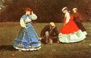 Winslow Homer, The Croquet Game